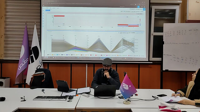 ارایه‌های تیم‌ها به داورها