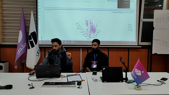 ارایه‌های تیم‌ها به داورها